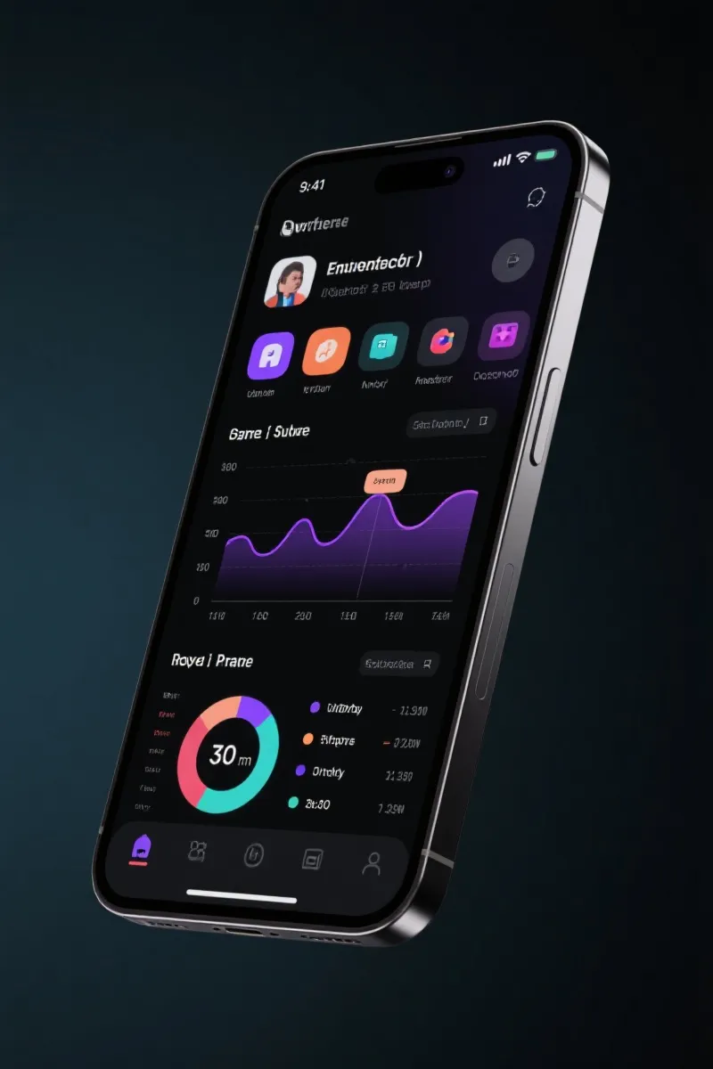 摩登娱乐 APP 界面展示
